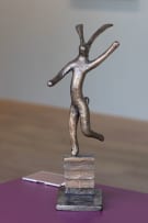 Guy du Toit; Hare at Top of Stairs