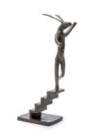 Guy du Toit; Hare at Top of Stairs