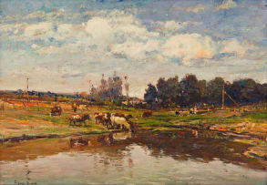 Adriaan Boshoff; Farm in Middelberg