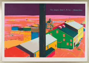 Walter Battiss; The Jumpers Deep G. M. Coy, Johannesburg