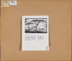 Jacob Hendrik Pierneef; Doringboom, Rustenburg Tvl (Thorn Tree, Rustenburg) (Nilant 90)