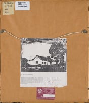 Jacob Hendrik Pierneef; Huis, Lydenburg (House, Lydenburg) (Nilant 51)
