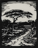 Jacob Hendrik Pierneef; Die Eensame Pad (The Lonely Road) (Nilant 69)