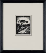 Jacob Hendrik Pierneef; Die Eensame Pad (The Lonely Road) (Nilant 69)