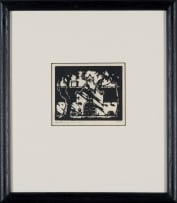Jacob Hendrik Pierneef; Gewel, Stellenbosch (Gable, Stellenbosch) (Nilant 17)