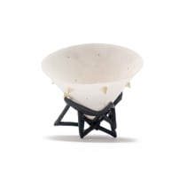 Juliet Armstrong; Cone vessel with spike decoration and geometric base
