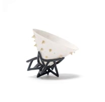Juliet Armstrong; Cone vessel with spike decoration and geometric base
