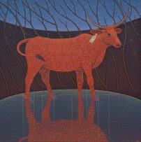Kevin Roberts; Reflection with Red Cow