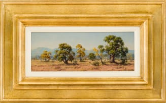Otto Klar; Trees in a Landscape
