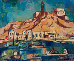 Maurice van Essche; Coastal Village