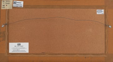 Kenneth Baker; Landscape with Figures and Houses in the Distance