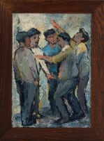 Kenneth Baker; Five Men Having a Conversation