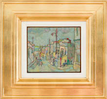 Gregoire Boonzaier; Table Bay Dist. Six/Tafelbaai vanaf Dist. Ses