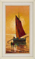 Carlo Sdoya; Figures and Boat