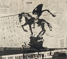 William Kentridge; Nose on a Horse Projection