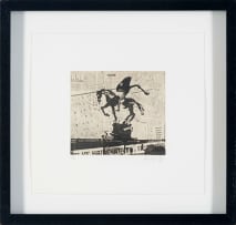 William Kentridge; Nose on a Horse Projection