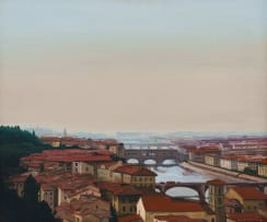 Estelle Marais; Florence from Michelangelo Square