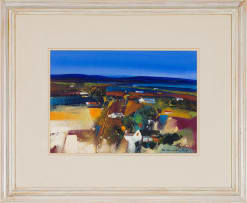 Derric van Rensburg; Abstract Coastal Landscape