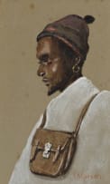 Constance Helen Greaves; Profile of a Woman in Traditional Dress; Chezi Lrile, Office Boy I; Chezi Lrile, Office Boy II