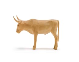 Julius Mfethe; Cow and Calf, two
