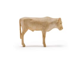 Julius Mfethe; Cow and Calf, two