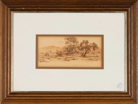 Otto Klar; Bushveld Landscape