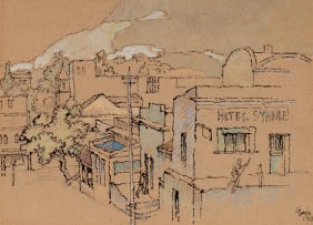 Gregoire Boonzaier; Hotel Stanley, Kaapstad (Hotel Stanley, Cape Town)