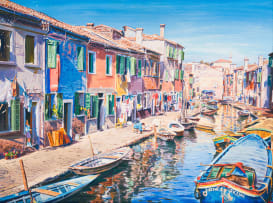 Gerhard Batha; Coastal Scene Venice, 1999