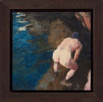 Clare Menck; Nude Male Bather