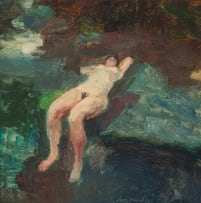 Clare Menck; Bathing Female Nude