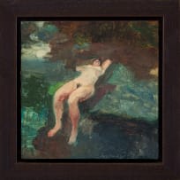 Clare Menck; Bathing Female Nude