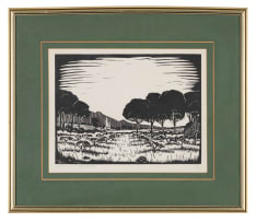 David Botha; Landscape with Trees