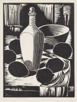David Botha; Still Life with Bottle