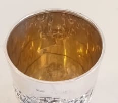 A French silver cup, Alphonse Debain, France, c.1883- 1911