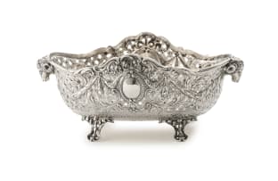 An Edward VII silver basket, Edwin Thompson Bryant, 1901