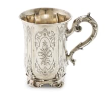 A Victorian silver tankard, Edward & John Barnard, London, 1853
