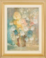 Jan Dingemans; Flowers in a Vase