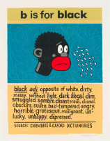 Anton Kannemeyer; B is for Black
