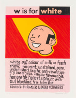 Anton Kannemeyer; W is for White