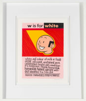 Anton Kannemeyer; W is for White
