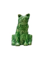 Hylton Nel; Green cat with kitten