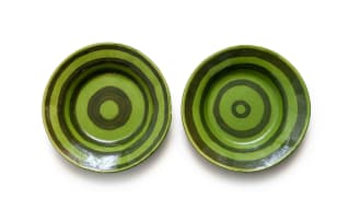 Hylton Nel; Bowl with circular green motif, two