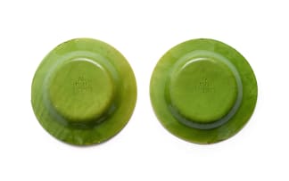 Hylton Nel; Bowl with circular green motif, two