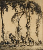 Ernest Herbert Whydale; Horses and Plough