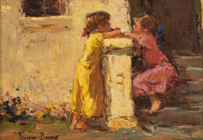 Adriaan Boshoff; Young Girls Playing