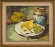 Alexander Rose-Innes; Still Life with Fruit and Vase