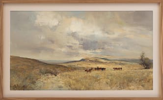 Christopher Tugwell; Landscape with Cattle