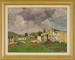Gregoire Boonzaier; Ou Stal, Suurbraak, Kaap (Old Stable, Suurbraak, Cape)