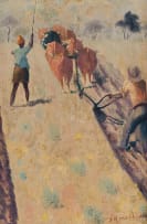 John Koenakeefe Mohl; The Ploughing Season in Bechuanaland