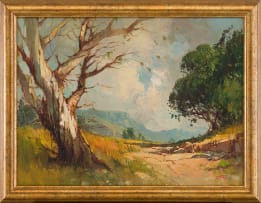 Titta Fasciotti; Landscape with Table Mountain in the Distance